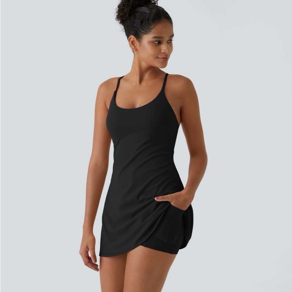 HALARA Softlyzero™ Plush Backless Active Dress-Easy Peezy Edition